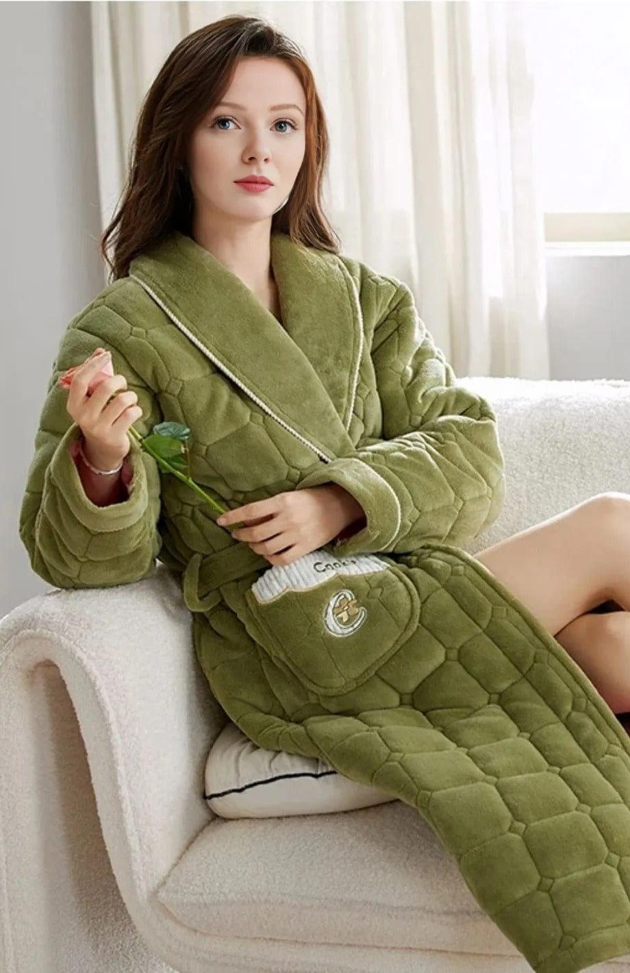 Robe De Chambre Polaire Femme 130 Cm | POLAIRE studio®