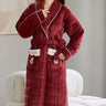 Robe De Chambre Polaire Femme 130 Cm | POLAIRE studio® BORDEAUX / M