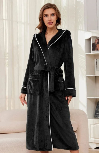 Robe De Chambre Polaire Femme Avec Capuche | POLAIRE studio®