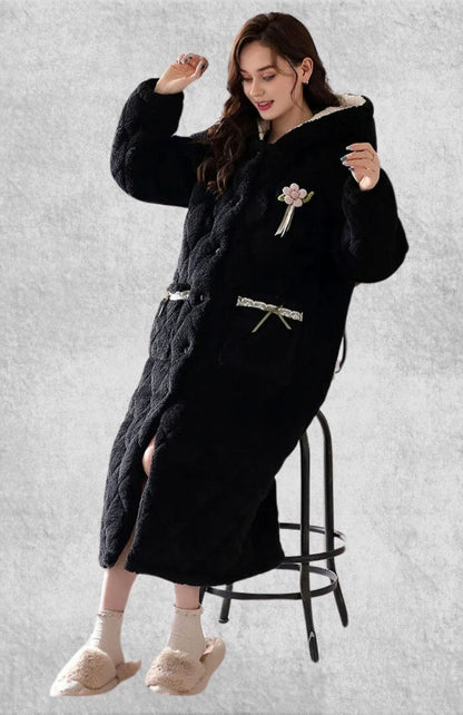 Robe De Chambre Polaire Femme Originale | Polaire Studio