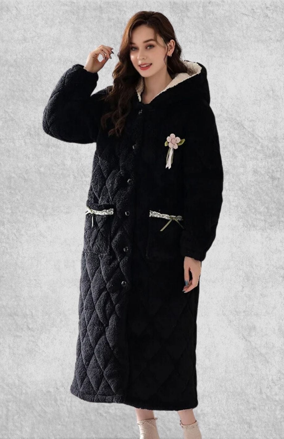 Robe De Chambre Polaire Femme Originale | Polaire Studio