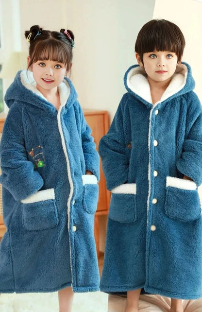 Robe De Chambre Polaire Fille | POLAIRE studio®