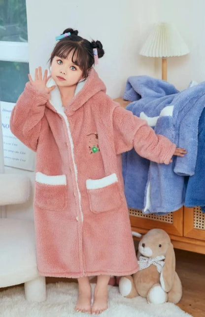 Robe De Chambre Polaire Fille | POLAIRE studio®
