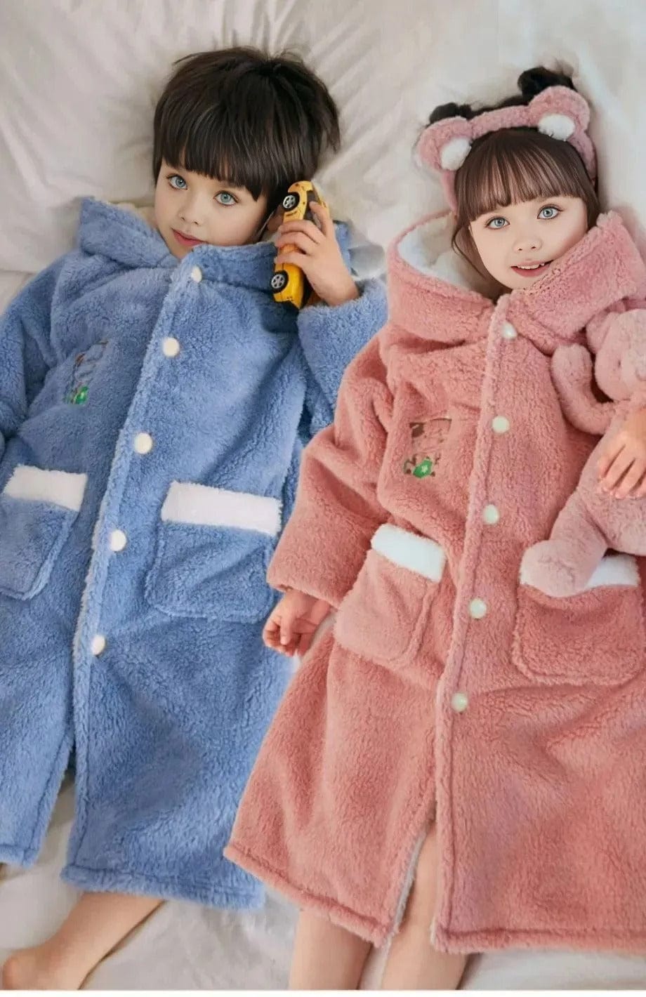 Robe De Chambre Polaire Fille | POLAIRE studio®