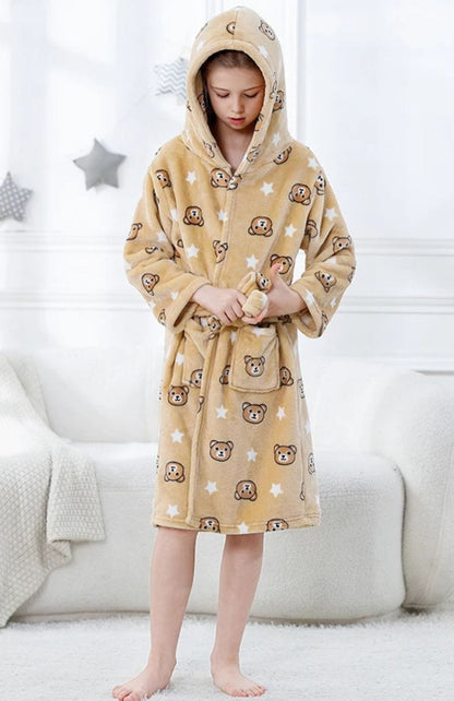 Robe De Chambre Polaire Fillette | POLAIRE studio®