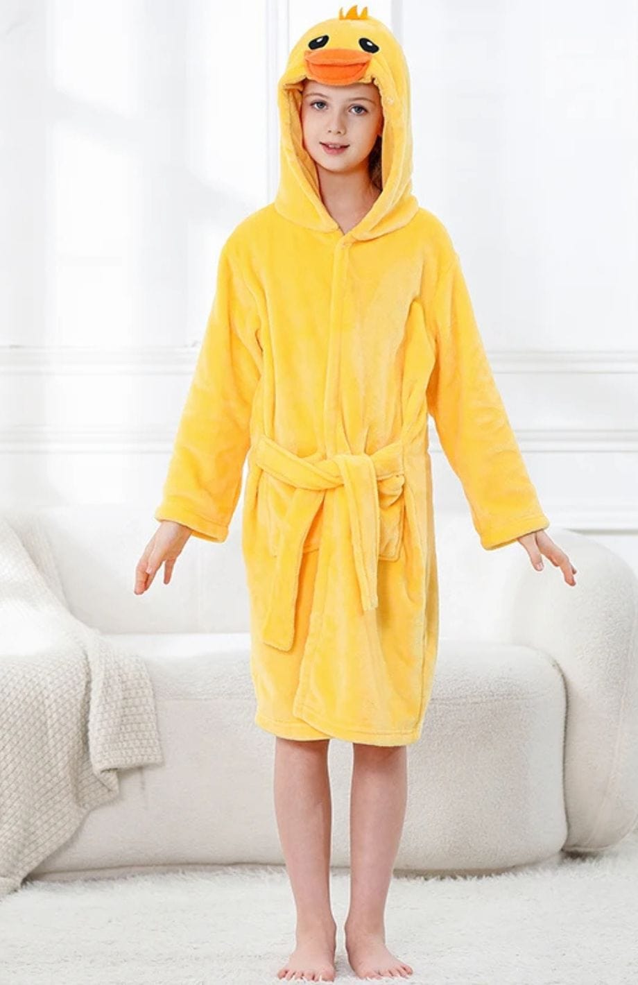 Robe De Chambre Polaire Fillette | POLAIRE studio®