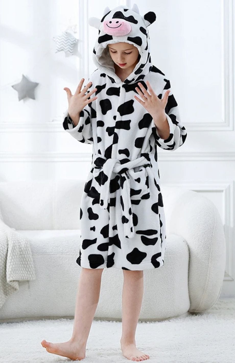 Robe De Chambre Polaire Fillette | POLAIRE studio®