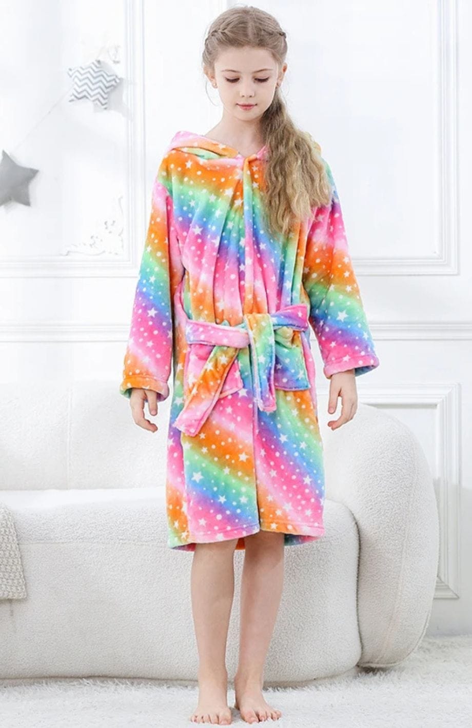 Robe De Chambre Polaire Fillette | POLAIRE studio®