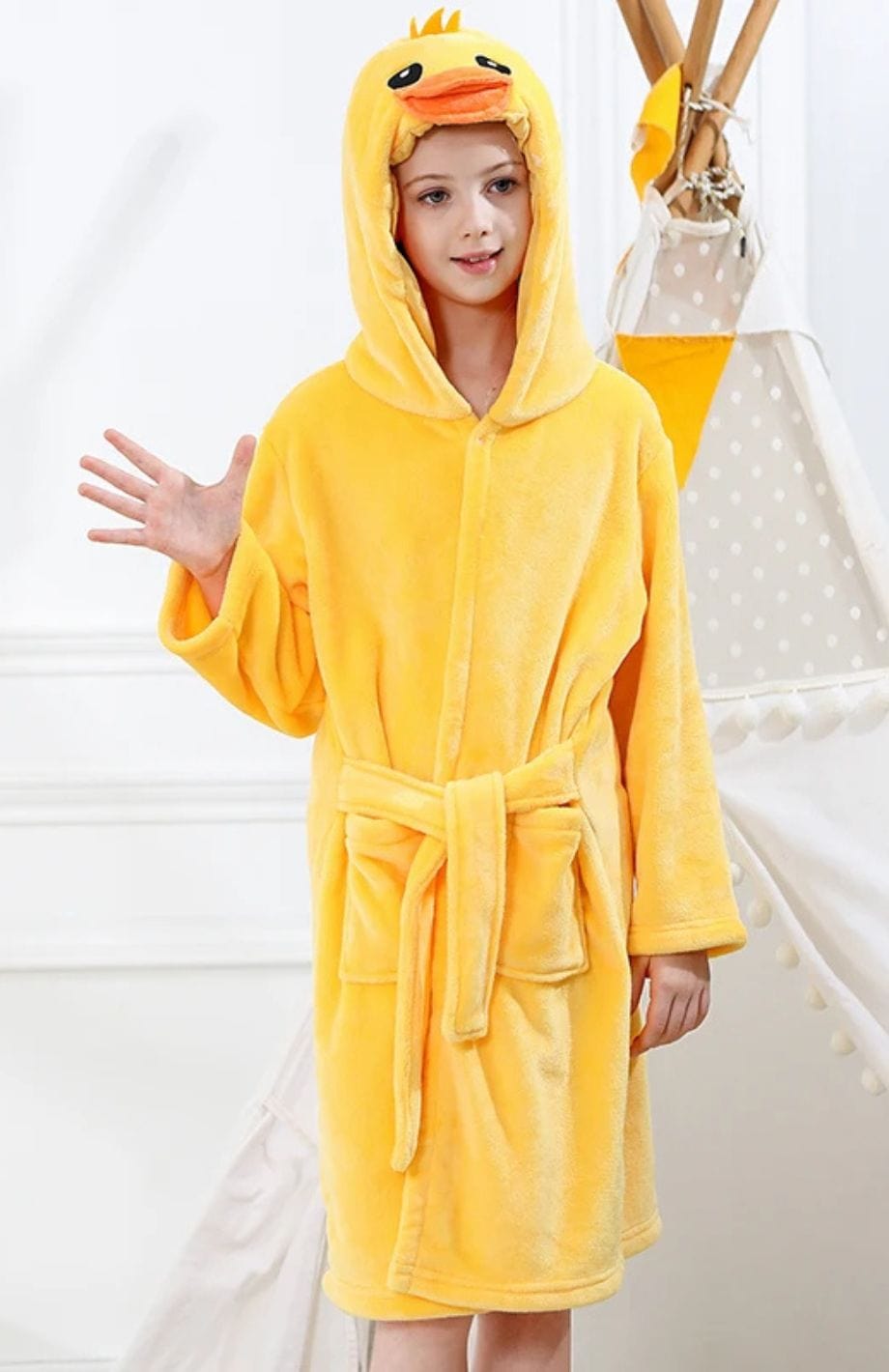 Robe De Chambre Polaire Fillette | POLAIRE studio®