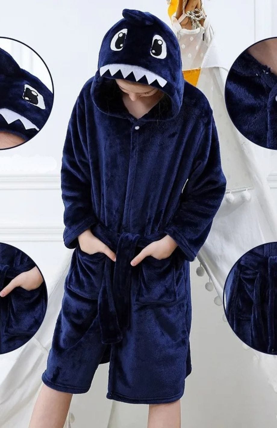 Robe De Chambre Polaire Fillette | POLAIRE studio®