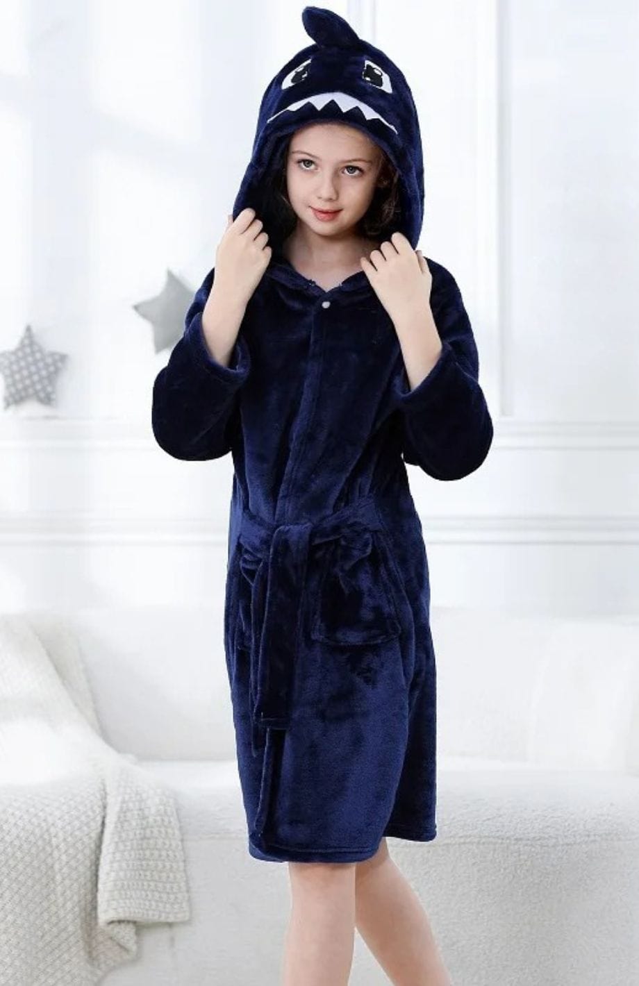 Robe De Chambre Polaire Fillette | POLAIRE studio®