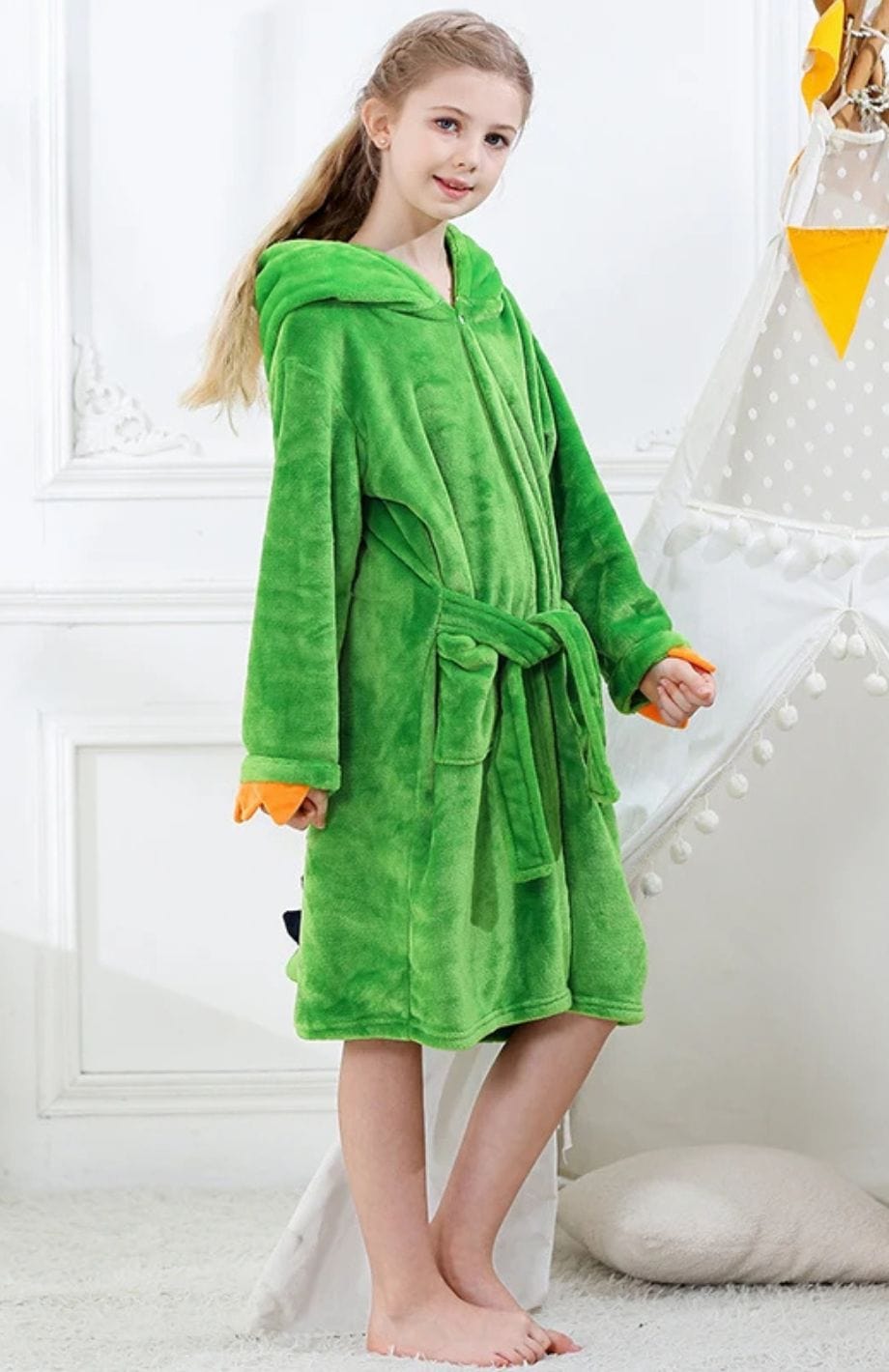 Robe De Chambre Polaire Fillette | POLAIRE studio®