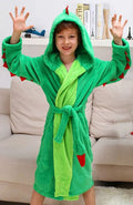 Robe De Chambre Polaire Garçon | POLAIRE studio® VERT / 8-10 ANS