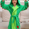 Robe De Chambre Polaire Garçon | POLAIRE studio® VERT / 8-10 ANS