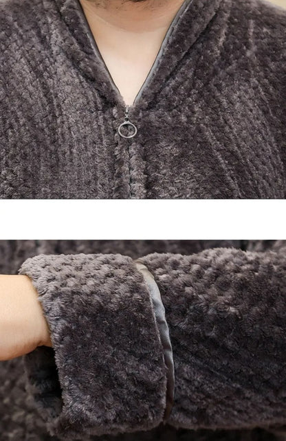 Robe De Chambre Polaire Homme Grande Taille | POLAIRE studio®