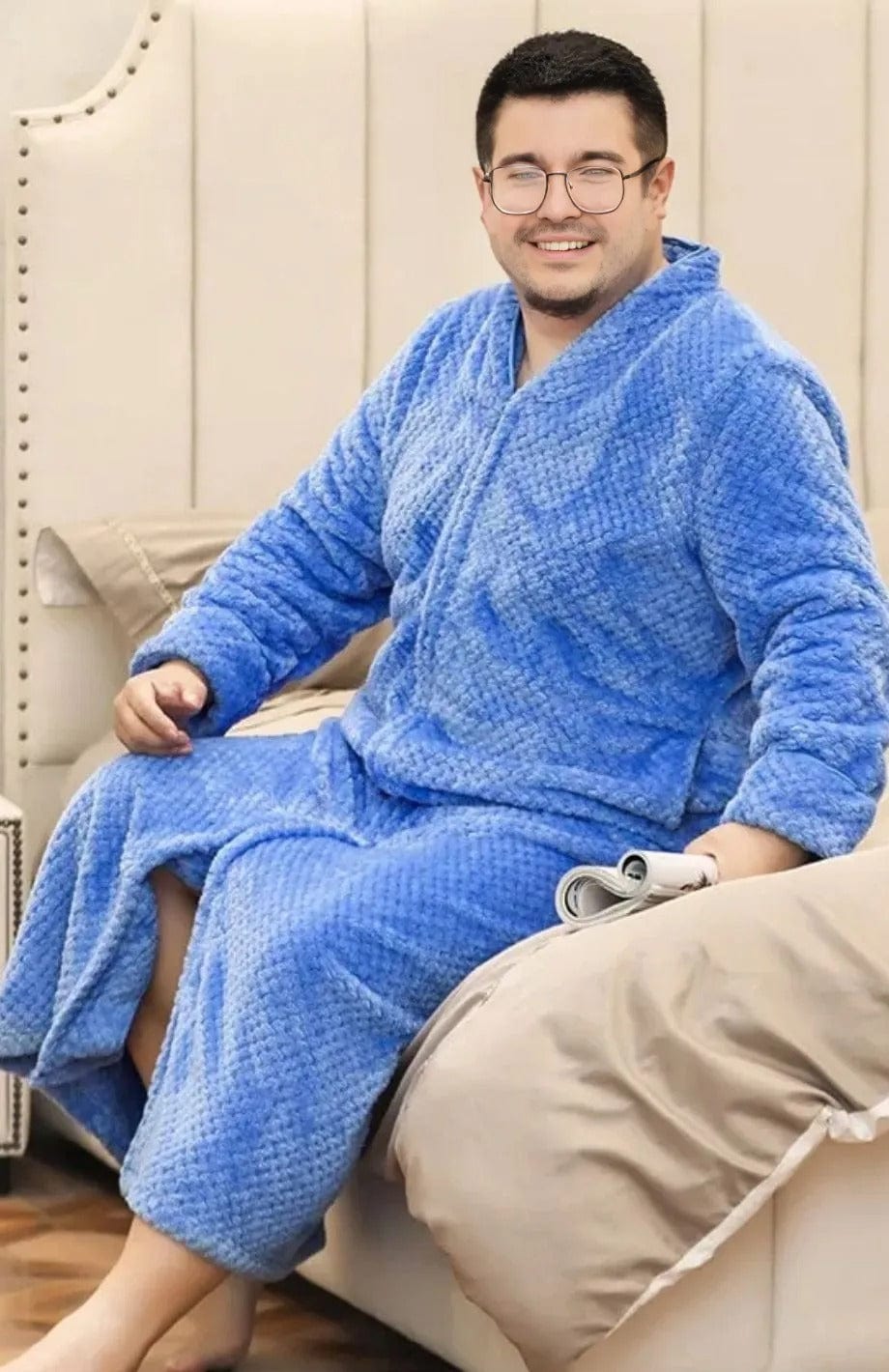 Robe De Chambre Polaire Homme Grande Taille | POLAIRE studio®