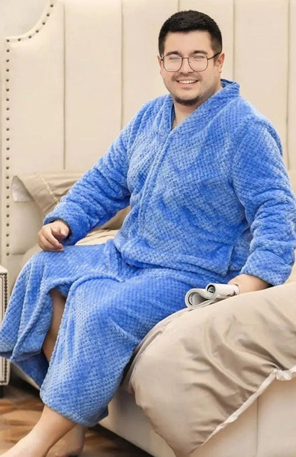 Robe De Chambre Polaire Homme Grande Taille | POLAIRE studio®