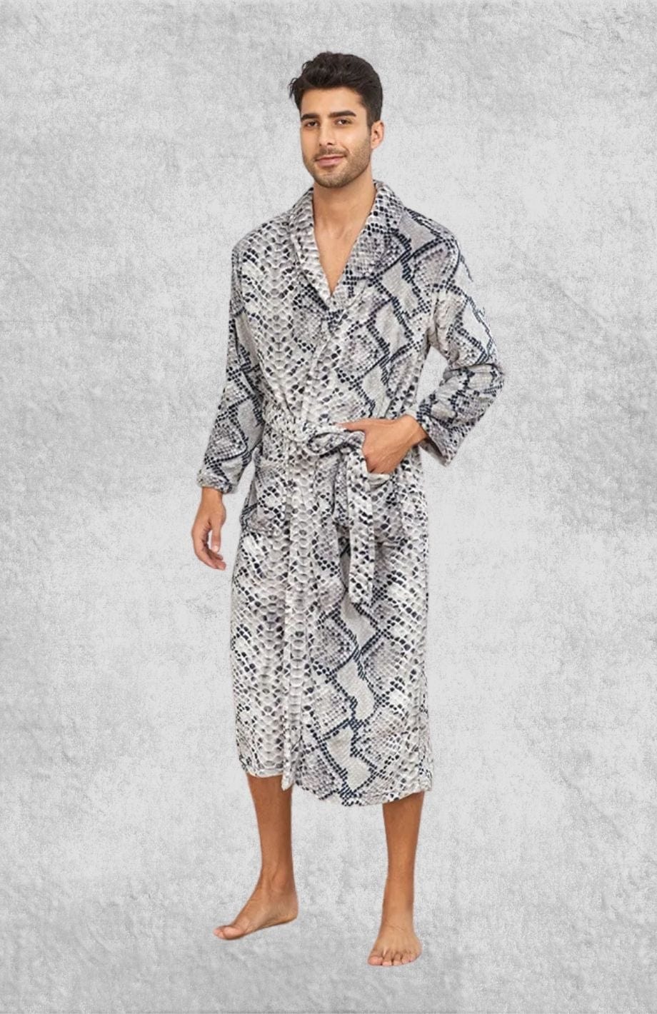 Robe De Chambre Polaire | Polaire Studio GRIS FONCÉ / S