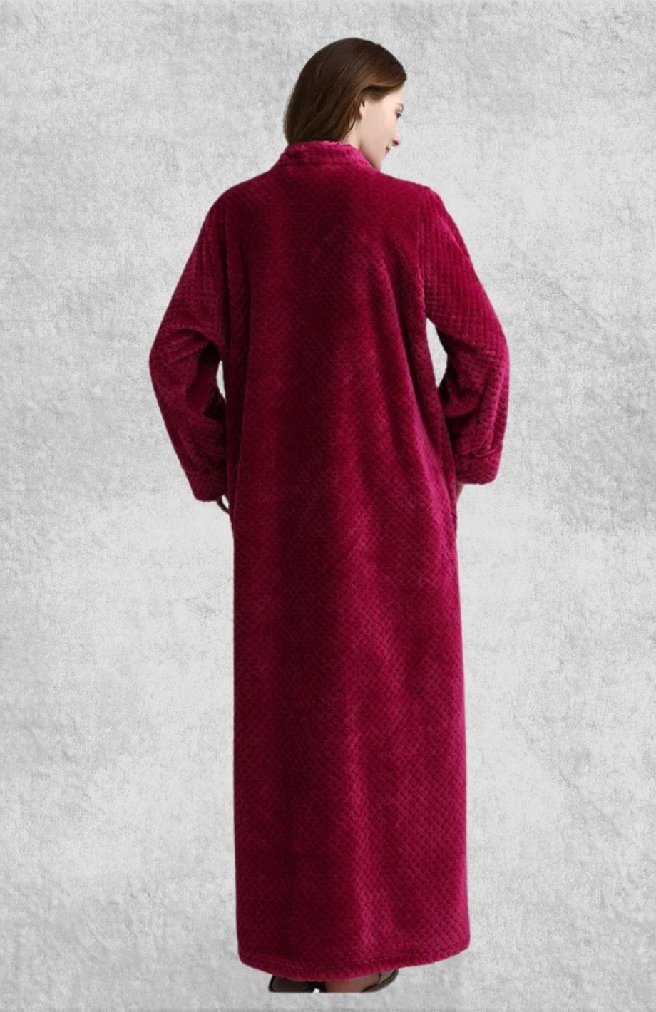 Robe De Chambre Polaire Zippée Femme | Polaire Studio