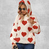 Sweat Capuche Polaire Femme | Polaire Studio ROUGE / S