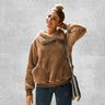 Sweat Doublé Polaire Femme | Polaire Studio MARRON / S