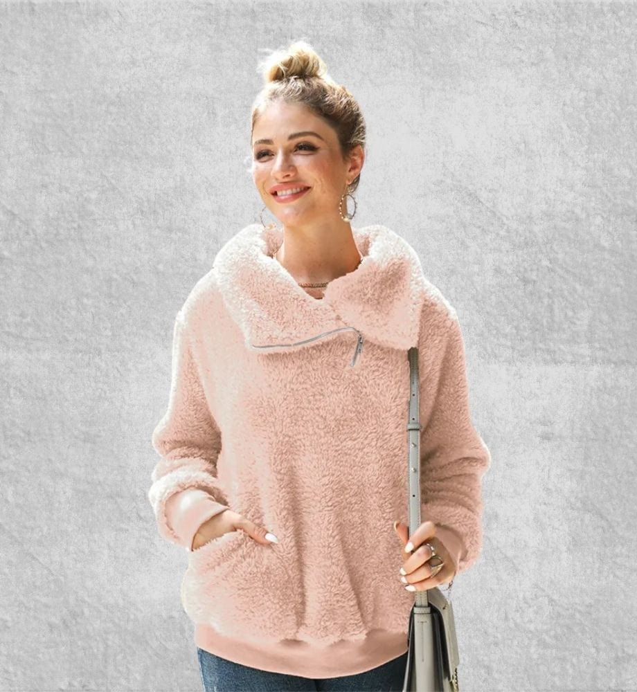 Sweat Doublé Polaire Femme | Polaire Studio ROSE / S