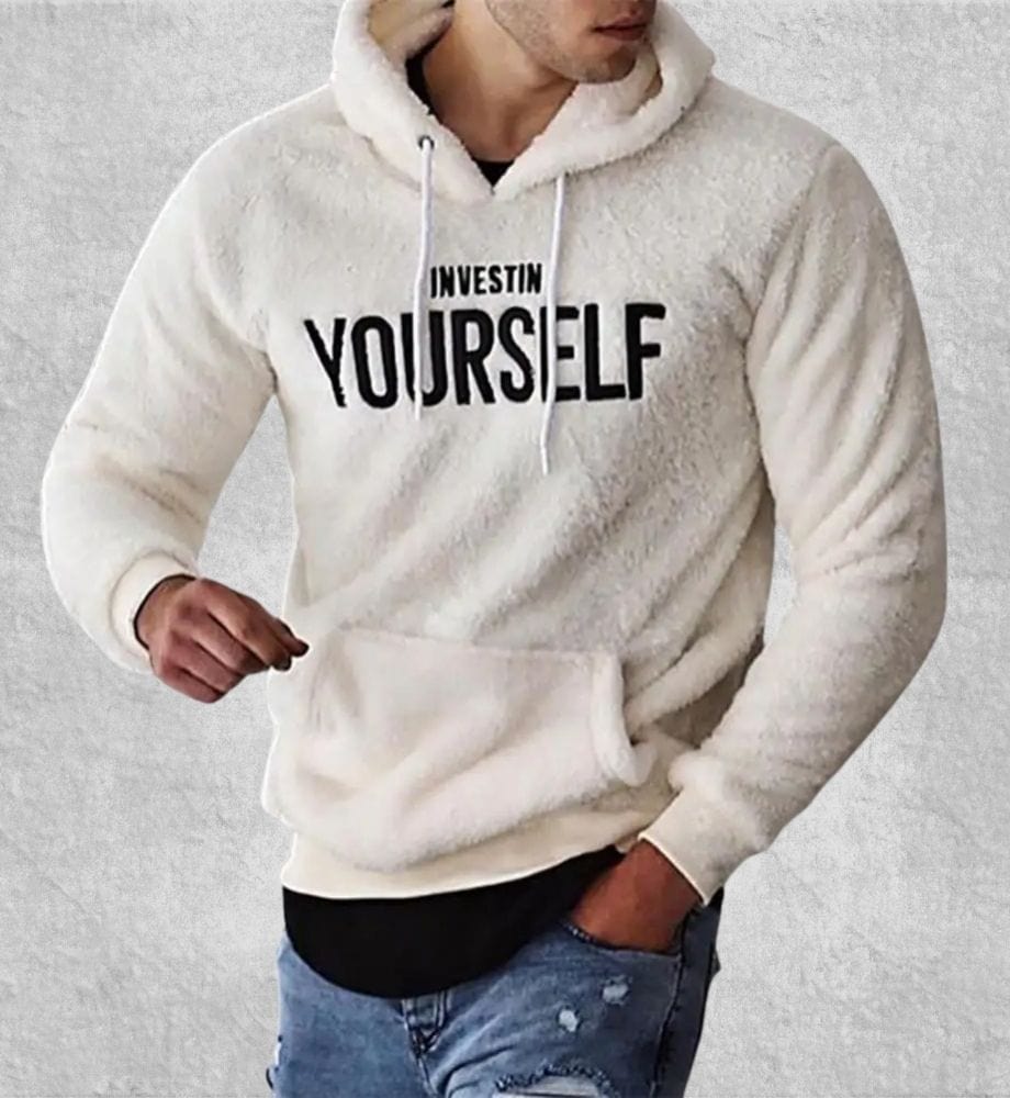 Sweat Doublé Polaire Homme | Polaire Studio BLANC / M