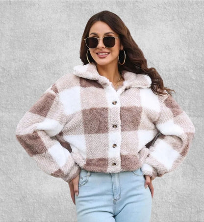 Sweat Peluche Femme | Polaire Studio KAKI / S