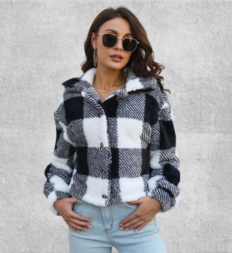 Sweat Peluche Femme | Polaire Studio NOIR / S