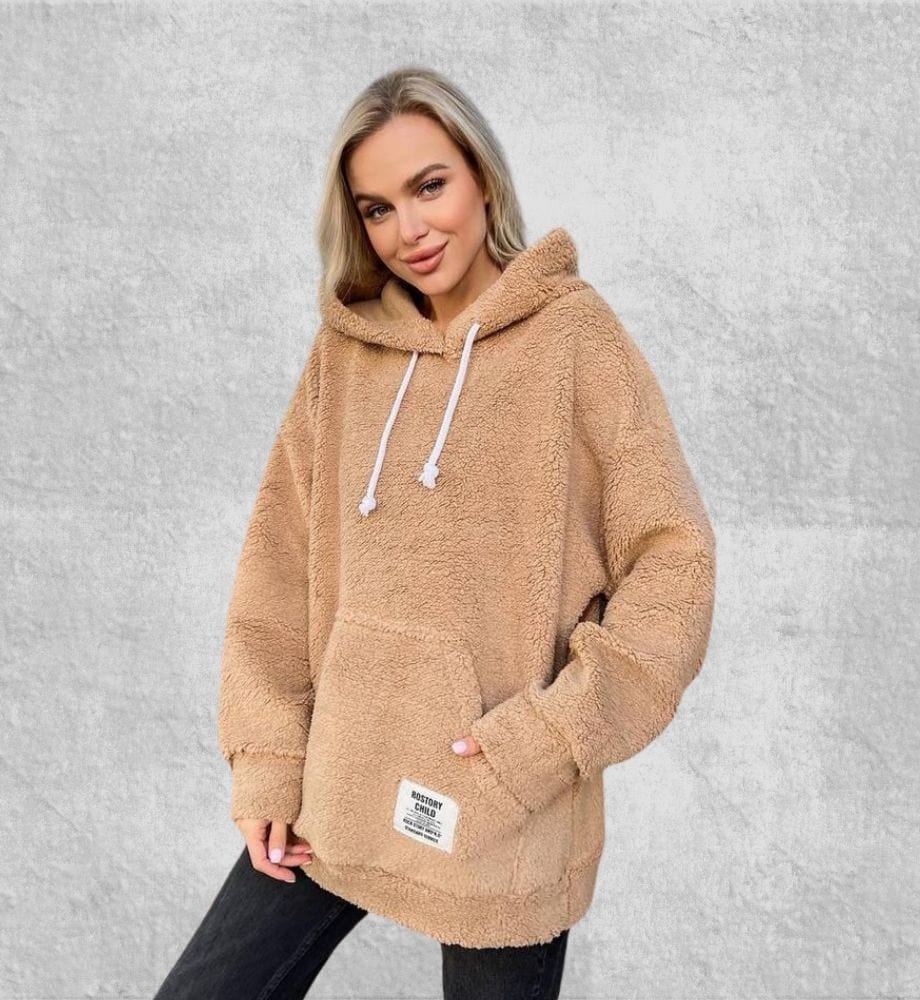 Sweat Polaire Femme | Polaire Studio KAKI / S