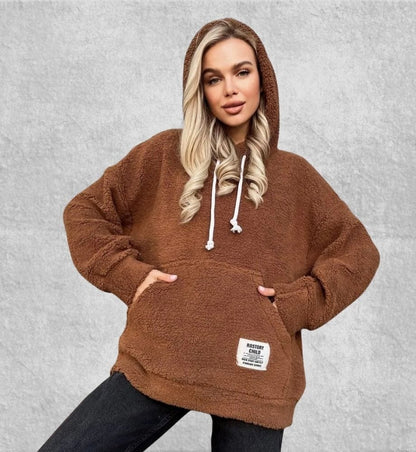 Sweat Polaire Femme | Polaire Studio MARRON / S