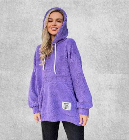 Sweat Polaire Femme | Polaire Studio VIOLET / S