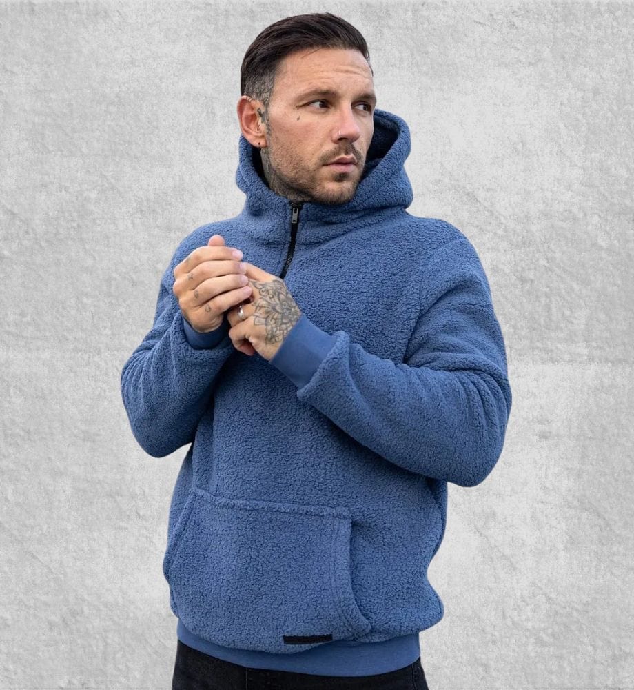 Sweat Polaire Homme | Polaire Studio BLEU / M