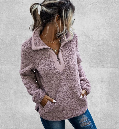 Sweat Zippé Polaire Femme | Polaire Studio