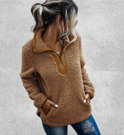 Sweat Zippé Polaire Femme | Polaire Studio