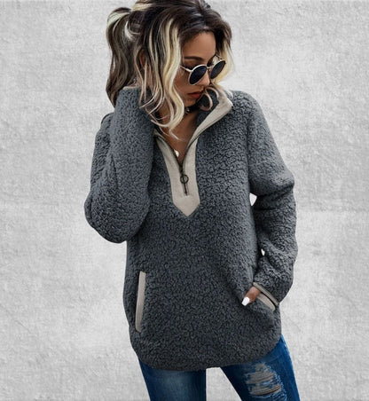 Sweat Zippé Polaire Femme | Polaire Studio