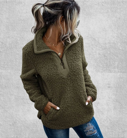 Sweat Zippé Polaire Femme | Polaire Studio