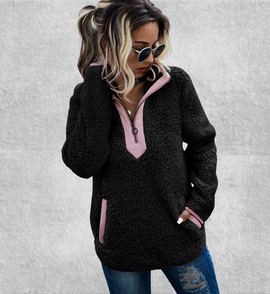 Sweat Zippé Polaire Femme | Polaire Studio