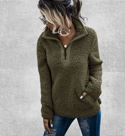 Sweat Zippé Polaire Femme | Polaire Studio