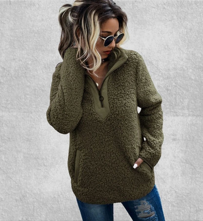 Sweat Zippé Polaire Femme | Polaire Studio