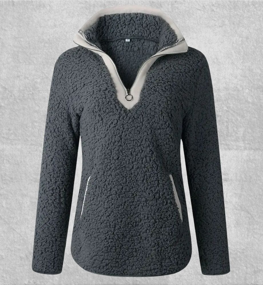 Sweat Zippé Polaire Femme | Polaire Studio