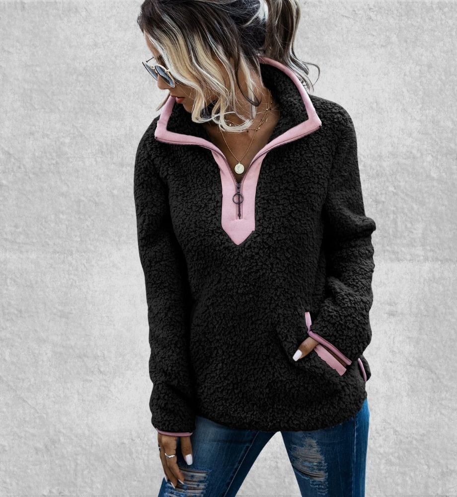 Sweat Zippé Polaire Femme | Polaire Studio