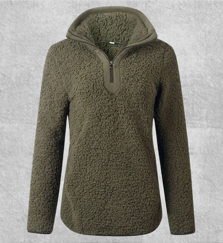 Sweat Zippé Polaire Femme | Polaire Studio