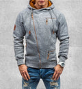 Sweat Zippé Polaire Homme | Polaire Studio GRIS CLAIR / M