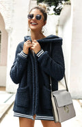 Veste Polaire à Capuche Femme | Polaire Studio BLEU ROYAL / S