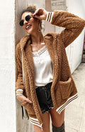 Veste Polaire à Capuche Femme | Polaire Studio KAKI / S