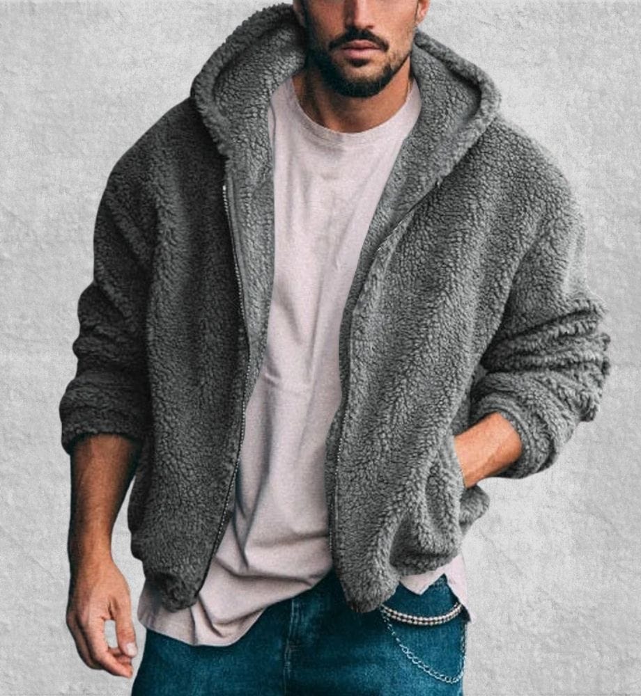 Veste Polaire À Capuche | Polaire Studio GRIS / S