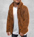 Veste Polaire Capuche Homme | Polaire Studio MARRON / S