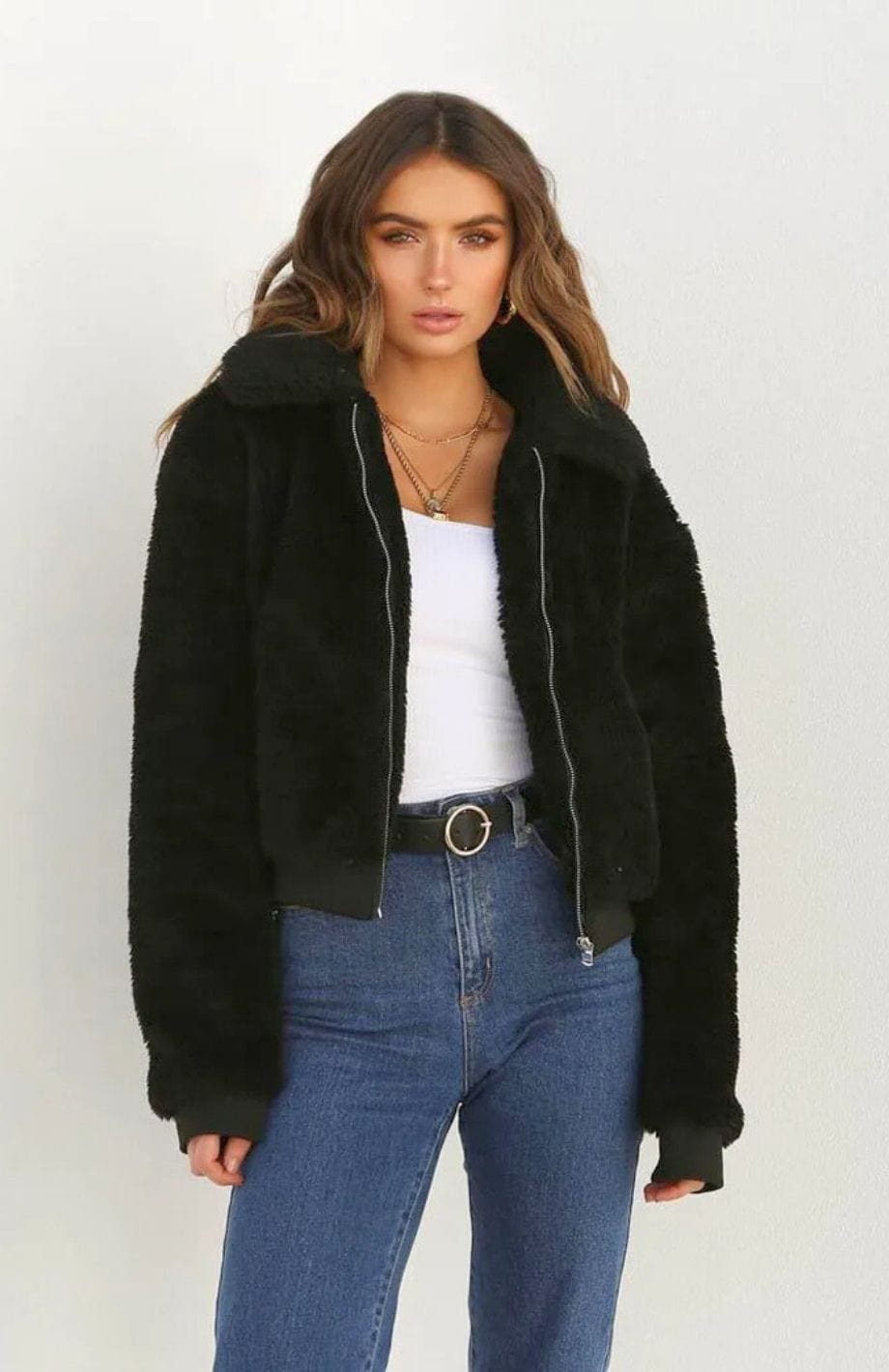 Veste Polaire Femme | Polaire Studio NOIR / S