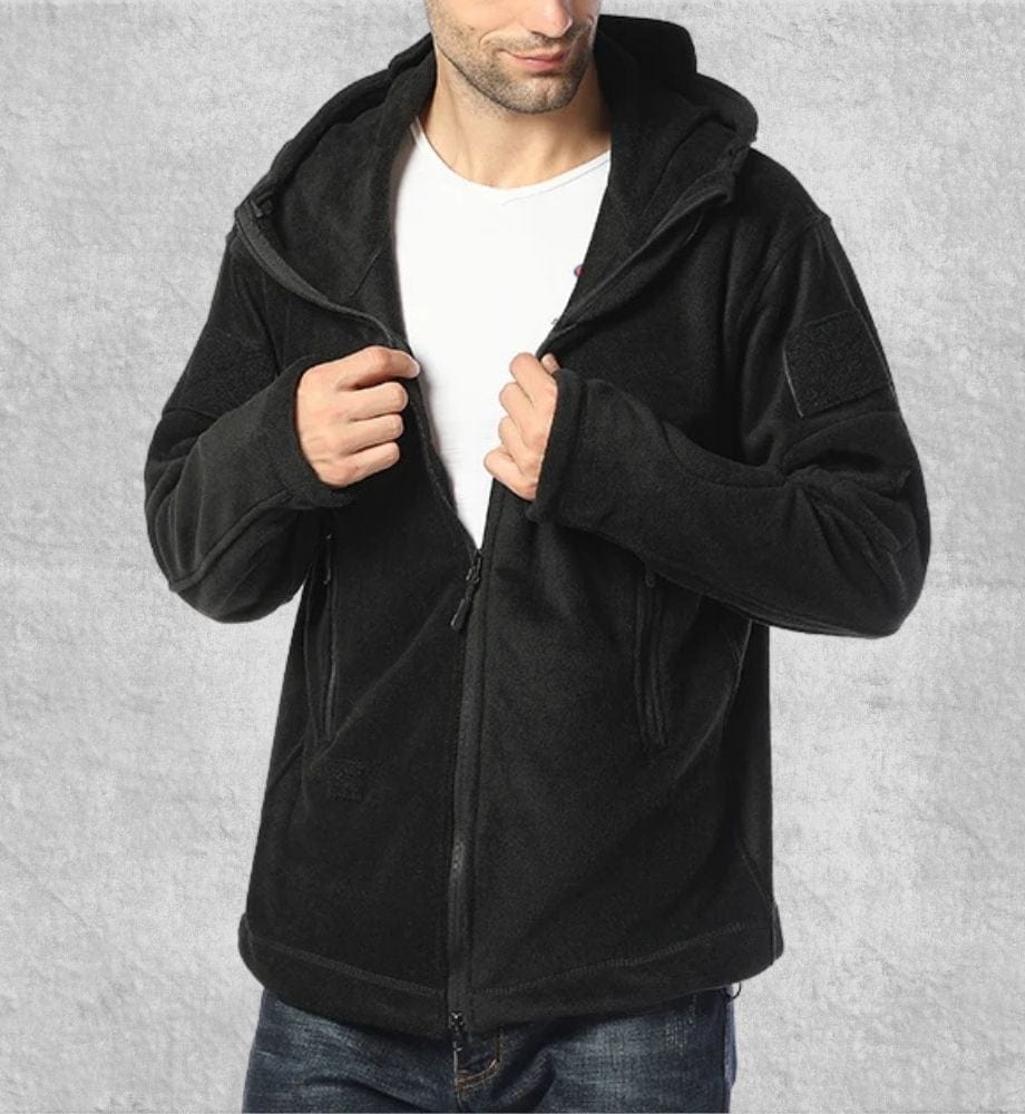 Veste Polaire Homme Zippée | Polaire Studio NOIR / S